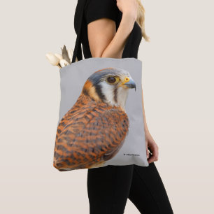 Atemberaubender amerikanischer Kestrel Sparrowhawa Tasche