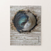 Atemberaubender Baum Schlucken in einem Nestkasten Puzzle (Vertikal)