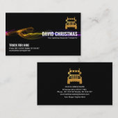 Atemberaubender Black Striking Lightning Truck Fah Visitenkarte (Vorne/Hinten)