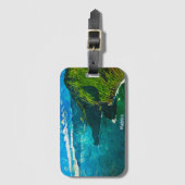 Atemberaubender Blick auf die Küste Madeiras Gepäckanhänger (Vorderseite Vertikal)