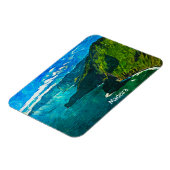 Atemberaubender Blick auf die Küste Madeiras Magnet (Linke Seite)