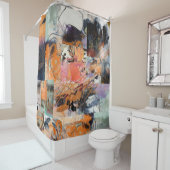 atemberaubender Duschvorhang mit abstrakter Gestal (Beispiel)