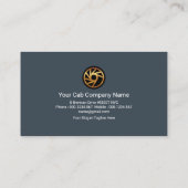 Atemberaubender Einfach-Leinenfahrer Visitenkarte (Rückseite)