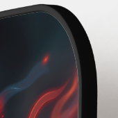 Atemberaubender Flammenboyant-Feuervogel Hot Manda Pickleball Schläger (Linke Seite)