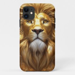 Atemberaubender Gold Lion Head Case-Mate iPhone Hülle