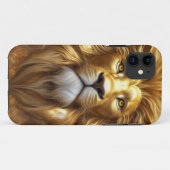 Atemberaubender Gold Lion Head Case-Mate iPhone Hülle (Rückseite (Horizontal))