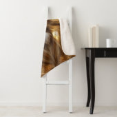 Atemberaubender Gold Lion Head Sherpadecke (Beispiel)