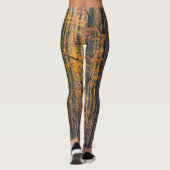 Atemberaubender Goldwald Leggings (Rückseite)
