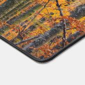 Atemberaubender Goldwald Schreibtischunterlage (Ecke)