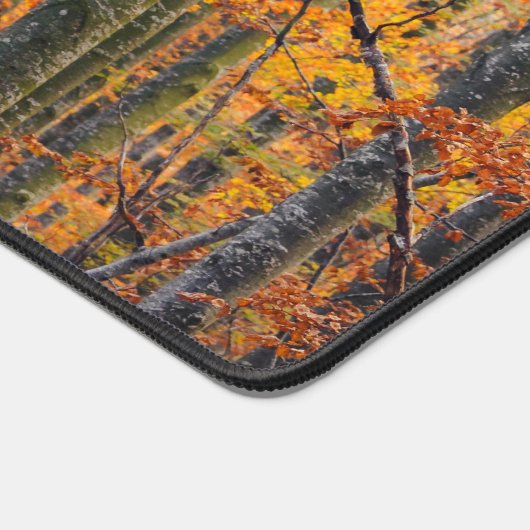 Atemberaubender Goldwald Schreibtischunterlage (Ecke)