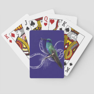 Atemberaubender Hummingbird - personalisieren durc Spielkarten