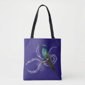 Atemberaubender Hummingbird - personalisieren durc Tasche (Vorderseite)