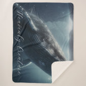 Atemberaubender Humpbackwal Sherpadecke (Vorderseite)