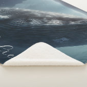 Atemberaubender Humpbackwal Sherpadecke (3/4)