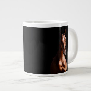 Atemberaubender Junghengst Jumbo-Tasse