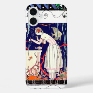 ATEMBERAUBENDER KLEINER FISCH, ART DÉCO SCHÖNHEIT iPhone 16 PLUS HÜLLE