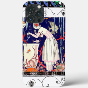 ATEMBERAUBENDER KLEINER FISCH, ART DÉCO SCHÖNHEIT Case-Mate iPhone HÜLLE