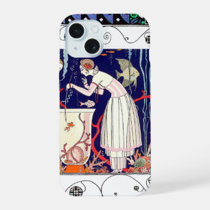 ATEMBERAUBENDER KLEINER FISCH, ART DÉCO SCHÖNHEIT iPhone 15 HÜLLE
