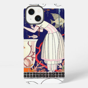 ATEMBERAUBENDER KLEINER FISCH, ART DÉCO SCHÖNHEIT iPhone HÜLLE