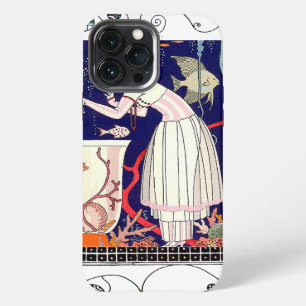 ATEMBERAUBENDER KLEINER FISCH, ART DÉCO SCHÖNHEIT iPhone HÜLLE