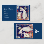 ATEMBERAUBENDER KLEINER FISCH, DEKO SCHÖNHEIT FASH VISITENKARTE (Vorne/Hinten)