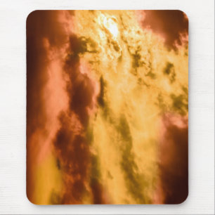 Atemberaubender leuchtender Himmel Mousepad