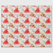 Atemberaubender, Luxusentwurf. Geschenkverpackung Geschenkpapier (Flach)