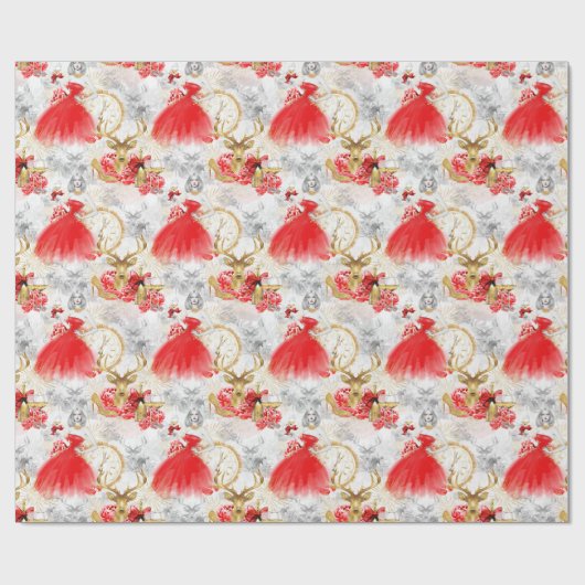 Atemberaubender, Luxusentwurf. Geschenkverpackung Geschenkpapier (Flach)