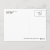 Atemberaubender Nationalwald Postkarte (Rückseite)