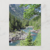 Atemberaubender Nationalwald Postkarte (Vorderseite)