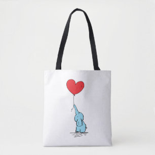 atemberaubender niedlicher Elefant Totbeutel Carto Tasche