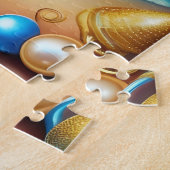 Atemberaubender Ozean mit Diamanten und Perlen Puzzle (Seite)