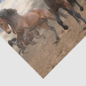 Atemberaubender Pferdebestand Seidenpapier (Ausschnitt)