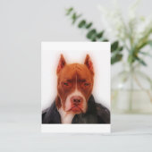 Atemberaubender Pfosten Postkarte (Stehend Vorderseite)