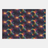 Atemberaubender Regenbogenvogel Geschenkpapier Set (Vorderseite 3)