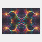 Atemberaubender Regenbogenvogel Geschenkpapier Set (Vorderseite)