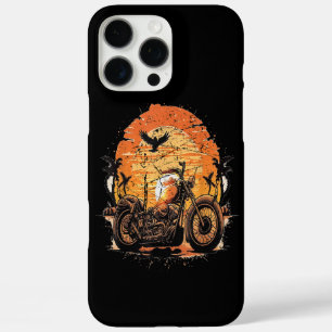 Atemberaubender Retro-Vintager Motorrad Klassische iPhone 16 Pro Max Hülle