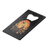 Atemberaubender Retro-Vintager Motorrad Klassische Geldbeutel Flaschenöffner (Vorderseite Schrägansicht)