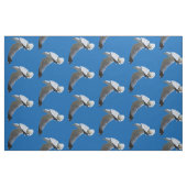 atemberaubender Ring-Billed Gull im Flug Stoff (Yard (91,4 cm))