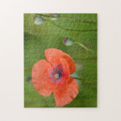Atemberaubender Roter Mohn Puzzle (Vertikal)