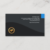 Atemberaubender roter visitenkarte (Rückseite)