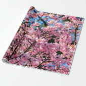 Atemberaubender Sakura-Baum in rosa Blüte Geschenkpapier (Ungerollt)