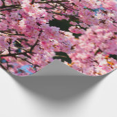 Atemberaubender Sakura-Baum in rosa Blüte Geschenkpapier (Ecke)