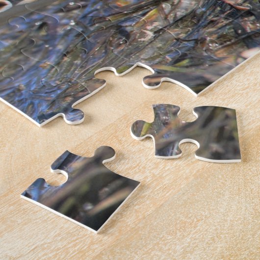 Atemberaubender Sandpiper-Shorebird am Strand Puzzle (Seite)