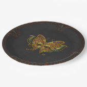 Atemberaubender Schmetterling Pappteller (Schrägansicht)