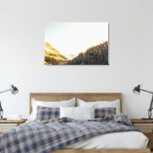 Atemberaubender Schneetag Leinwanddruck (Insitu (Schlafzimmer))