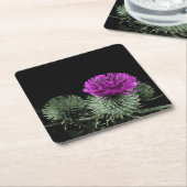 Atemberaubender Schwarzer Fleck Rechteckiger Pappuntersetzer (angewinkelt)