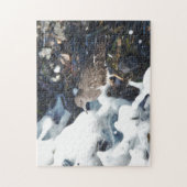 Atemberaubender Schwarzer Turnstone-Shorebird im S Puzzle (Vertikal)