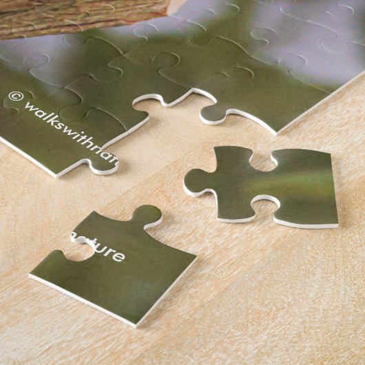 Atemberaubender Schwarzkopfseegänger auf Zweig Puzzle (Seite)