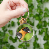 Atemberaubender Schwarzkopfsegel Schlüsselanhänger (Hand)